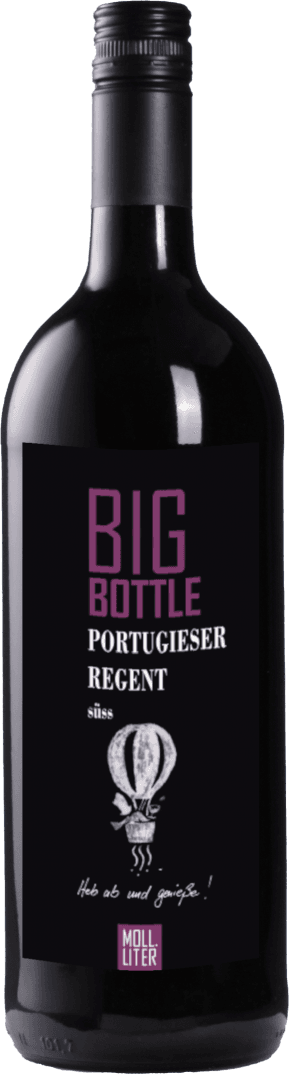 Big Bottle – Mollliter Regent Portugieser QbA. süss 1,0 l
